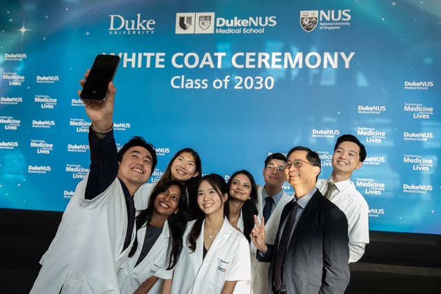 Record number of women join Duke-NUS as Class of 2030 brings diverse life and work experiences into medicine