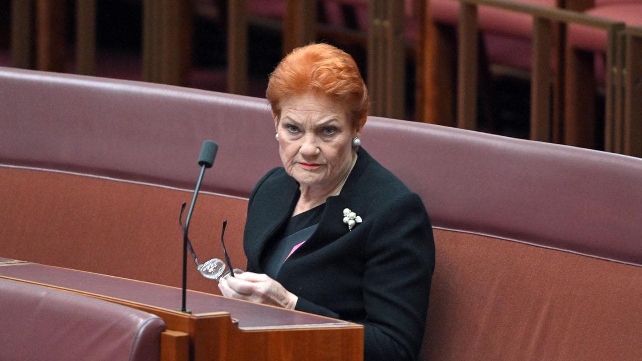 'I still don't like it': Hanson on gay pride parade