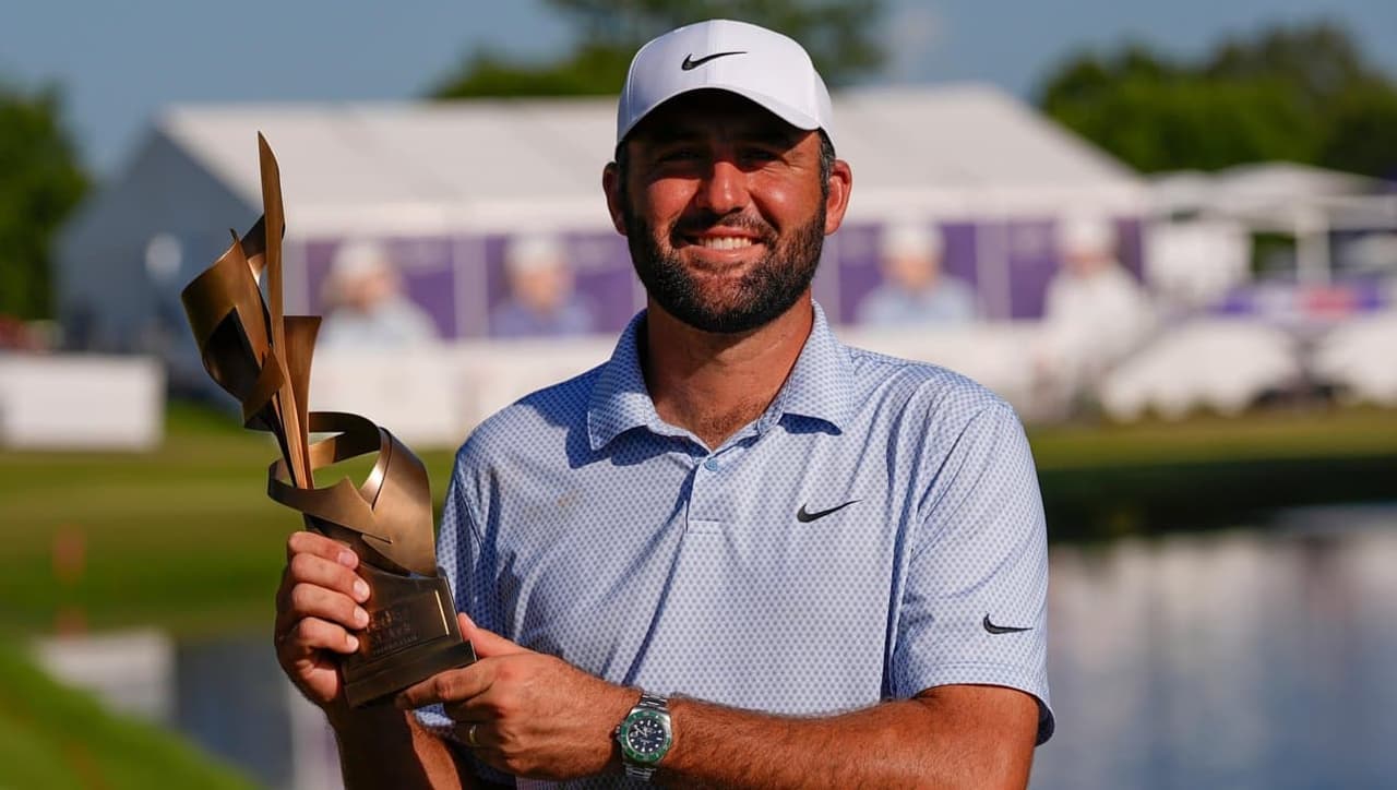 Scheffler storms to drought-breaking 21st PGA Tour win