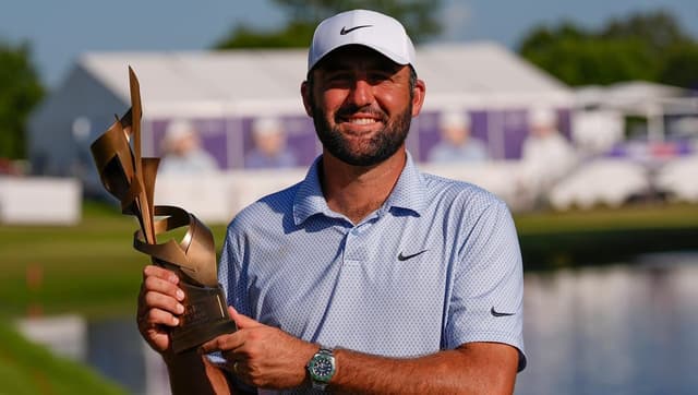 Scheffler storms to drought-breaking 21st PGA Tour win