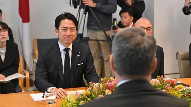 Missiles but no melons: Canberra hosts Japan minister