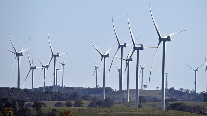 Collapsed wind turbine misattributed to Victorian farmer protest