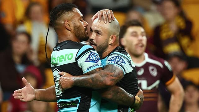 Teammate's massages hoping to fix star Shark