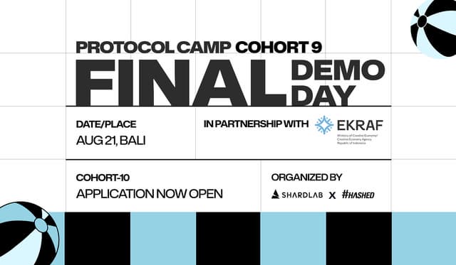 ShardLab and Indonesia's EKRAF Expand Blockchain Talent Partnership as Protocol Camp Cohort 9 Closes in Bali