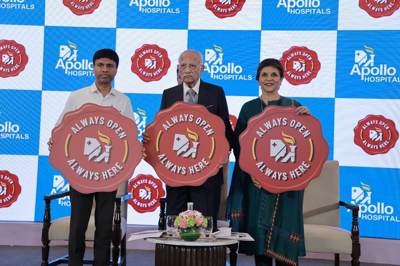 Apollo Hospitals launches 'Always Open, Always Here', a global first in healthcare from India