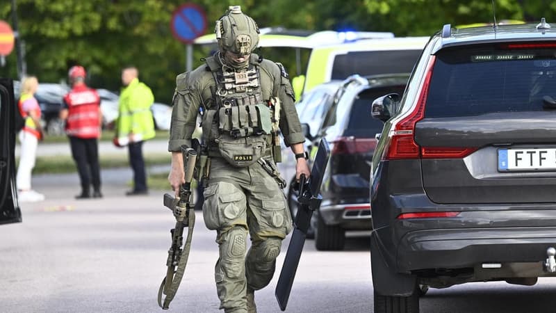 One dead, three hurt in sword attack at Swedish school