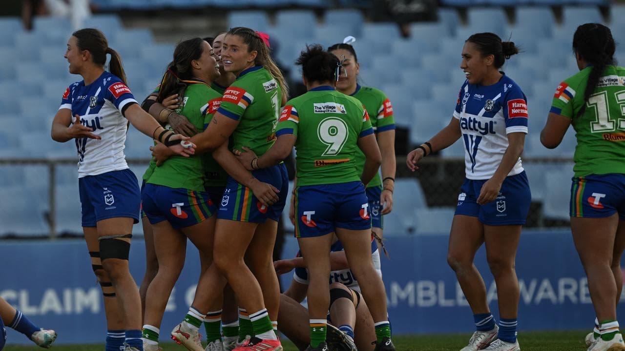Canberra smash Bulldogs, Tigers win late again in NRLW