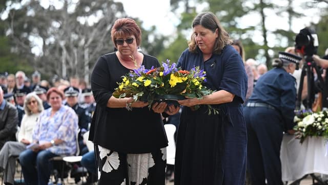 Fallen officers never forgotten as memorial unveiled