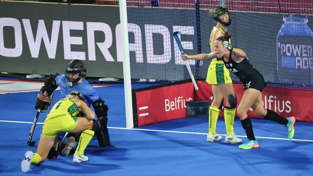 Hockeyroos' unlikely World Cup push sinks in Belgium