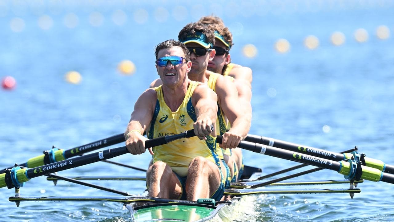 Australian rowers ride wild weather to clinch medals