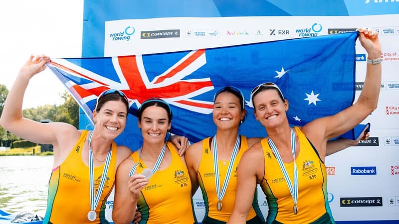 Rowsellas add more medals to world title haul