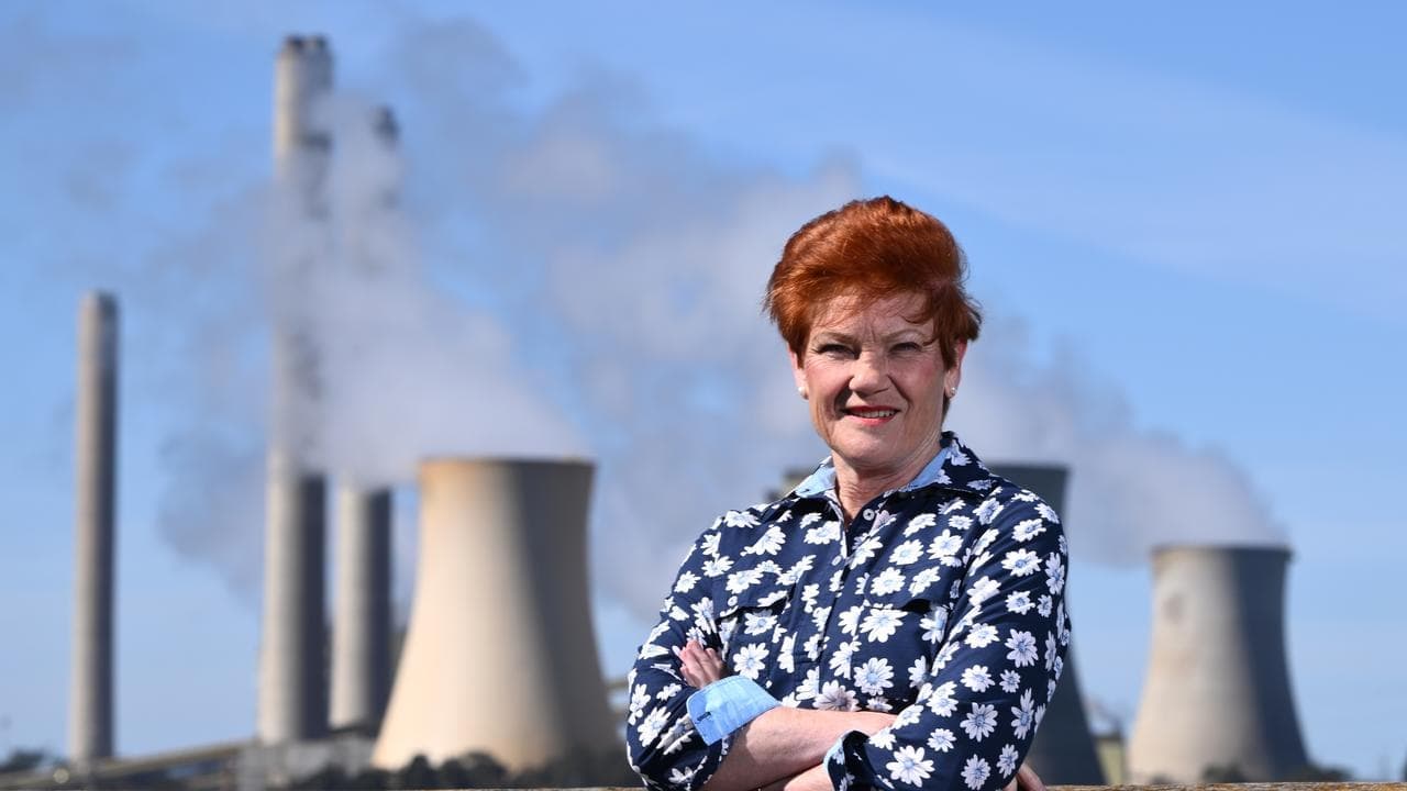 One Nation turns up election heat with energy pitch
