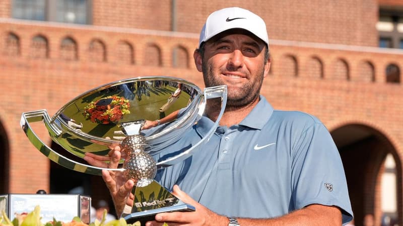Tiger-like Scheffler reigns, Scott rises at PGA finale