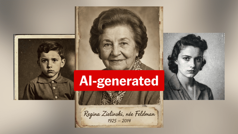 Australian Holocaust survivors turned into AI clickbait
