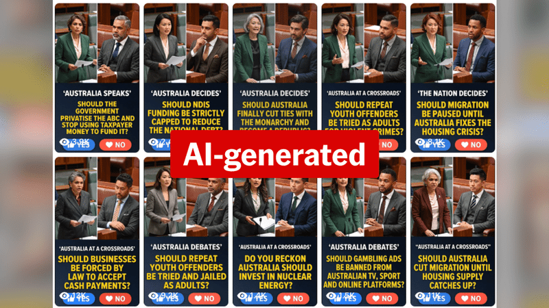 Fake parliament clips stir up concern over contentious policies