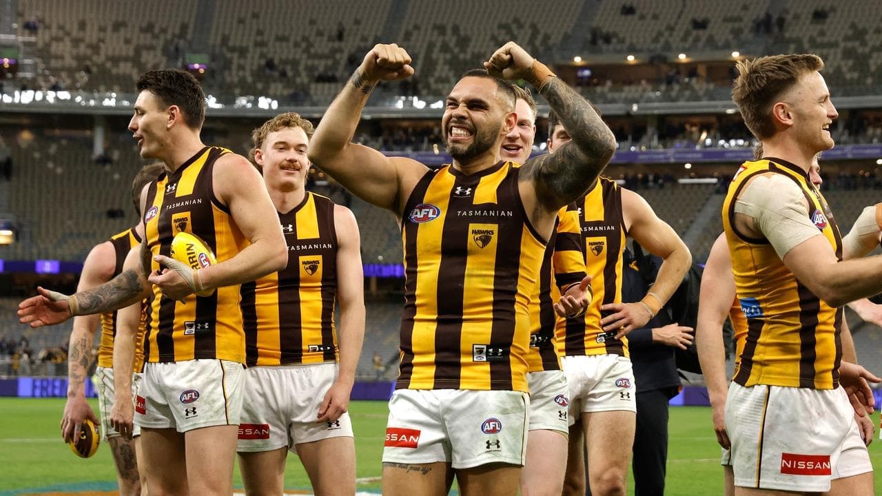 Relentless Hawks embrace pressure in AFL finals stunner