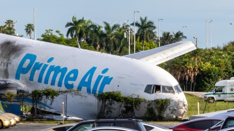 Five killed after Amazon cargo plane barrels off runway