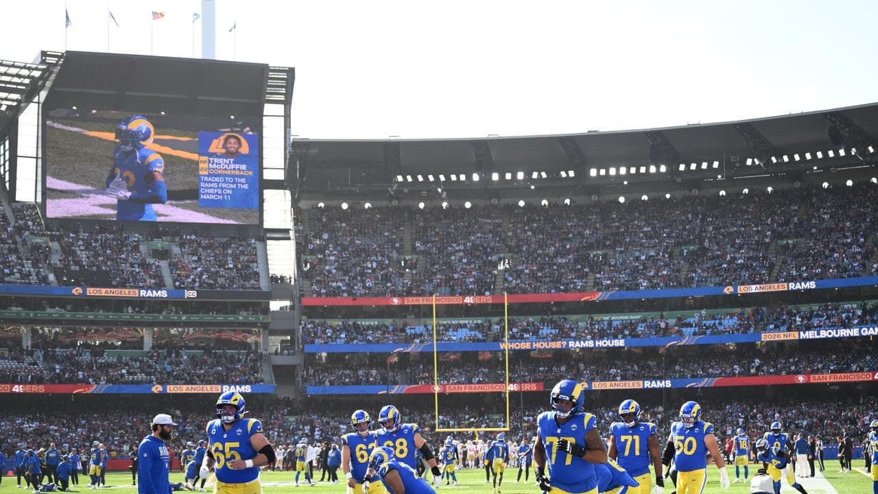 Massive MCG crowd witnesses NFL history Down Under