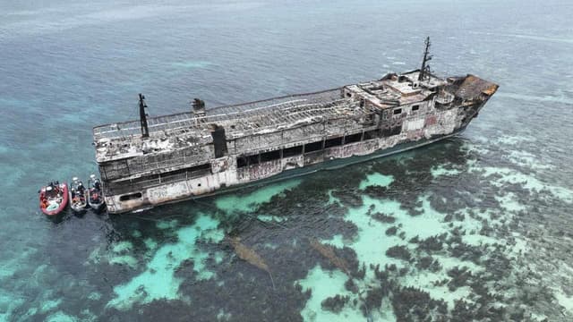 Bodies found as Philippines ferry fire death toll rises