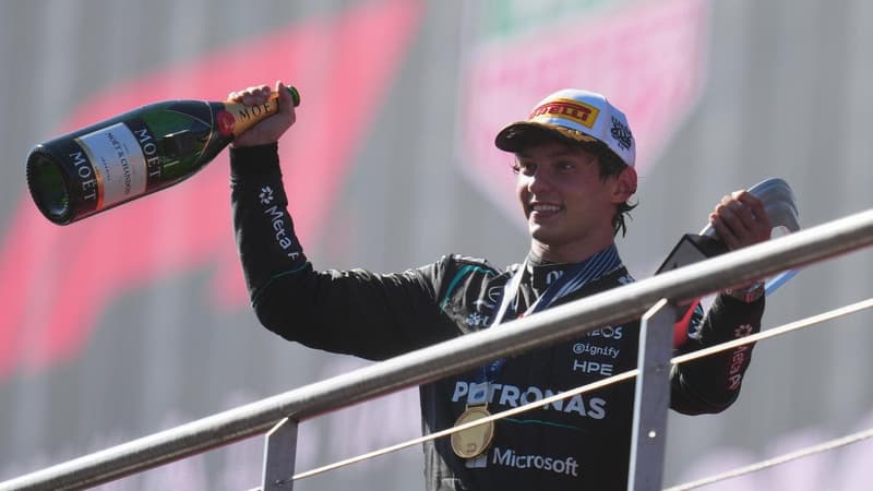 Antonelli roars on but more 'pain' in Spain for Piastri