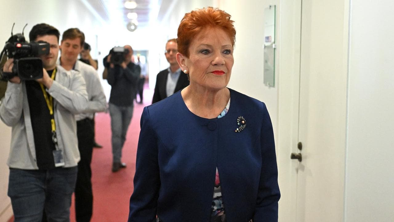 Defiant Hanson 'sick of listening' to migration experts