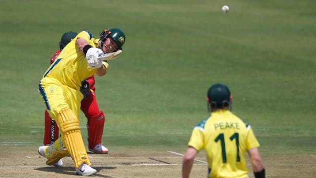 Renshaw ton sets up Australia victory in Zimbabwe ODI