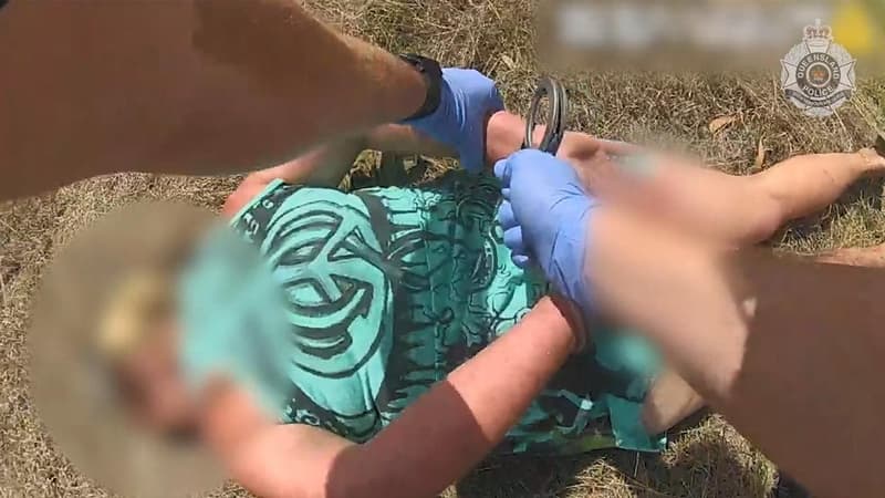 Shooting accused 'demanded stranger help' flee police