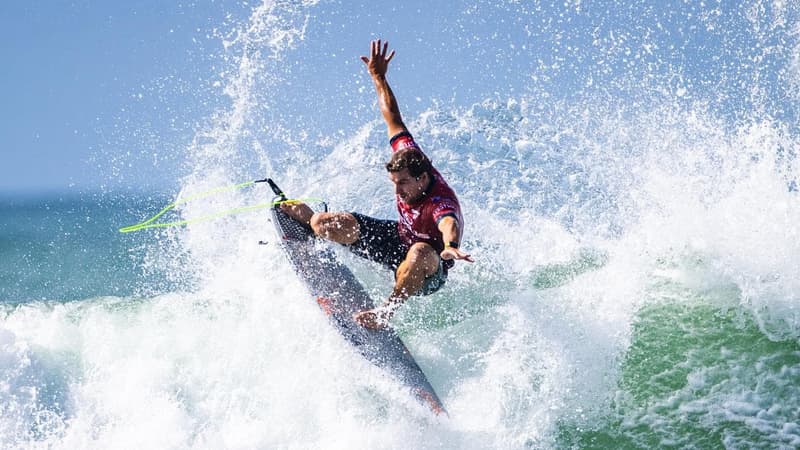 Aussie pair left standing in California surf showdown