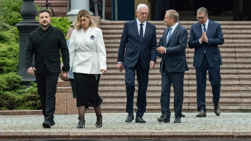 Ukraine hosts leaders from seven countries for talks