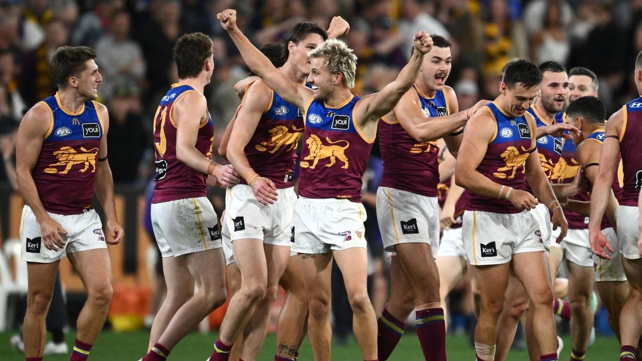 Lions break Hawk hearts to set up shot at AFL hat-trick