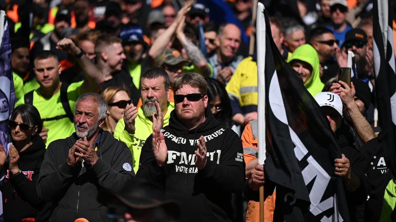 Premier-in-waiting told of alarming conduct by CFMEU