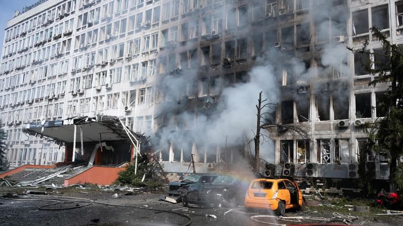 Two dead as Kyiv comes under Russian missile attack