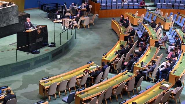 'Only do it together': PM's call to arms to UN leaders