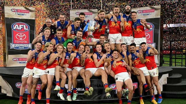Lions use Wharfie Time as rallying call for three-peat