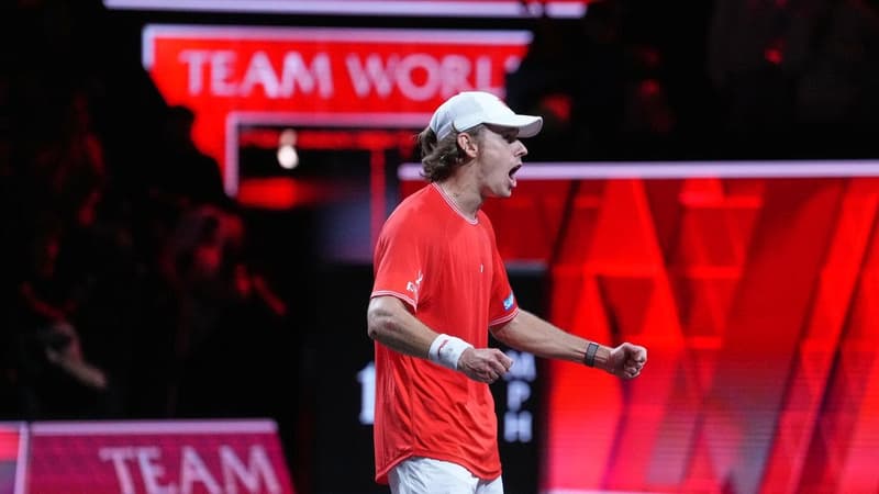 Blood, guts and glory: Demon downs Zverev in Laver Cup