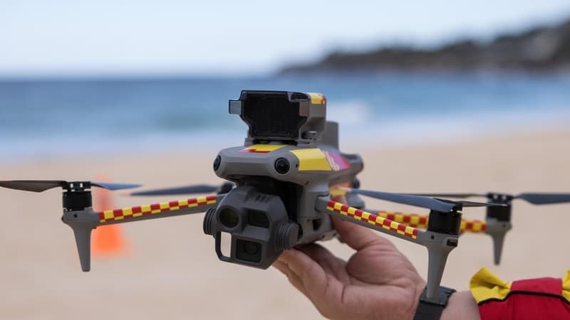'Eyes in the sky' spotting a dozen sharks every day