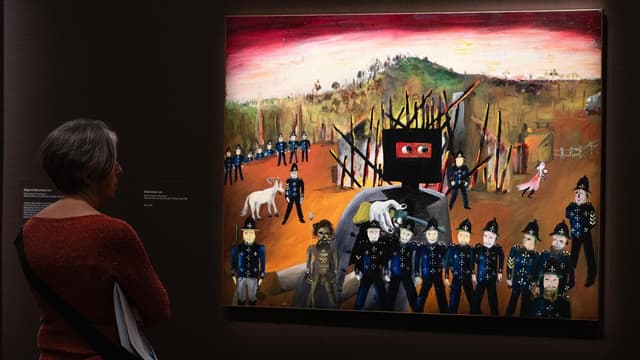 'Sense of unease': art show explores nation's dark past