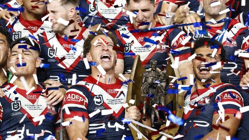 Roosters beat Knights to claim sweet 16th in NRL