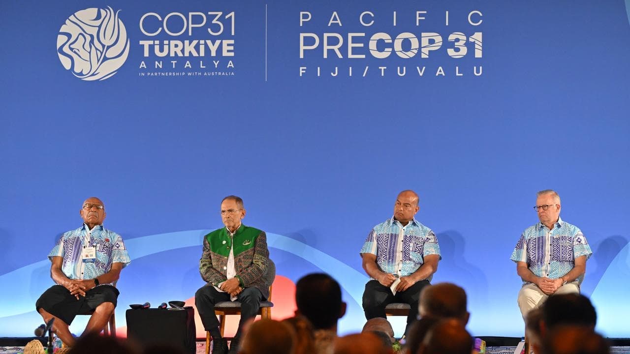 Rising sea levels attract modest attendance at pre-COP