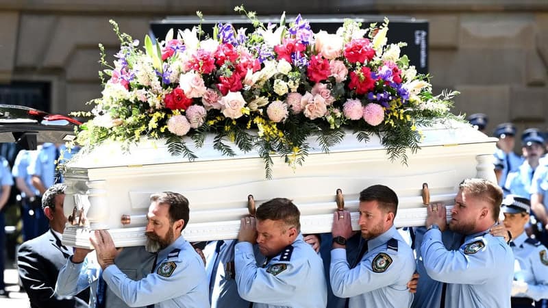 'Our hearts are broken': family, force farewell officer