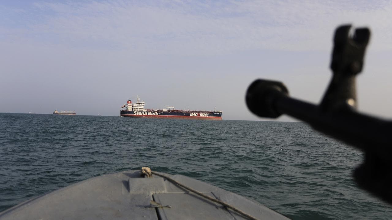 Iran claims it struck gas tanker in Strait of Hormuz
