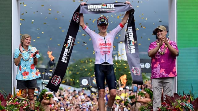 Dramatic collapse decides women's Hawaiian Ironman