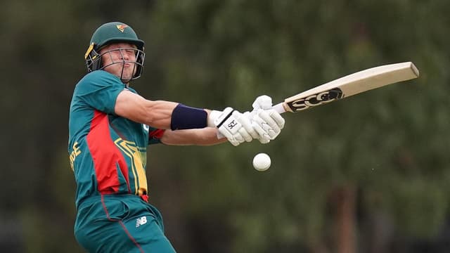 Unlikely opener steers Tasmania to 'tricky' one-day win