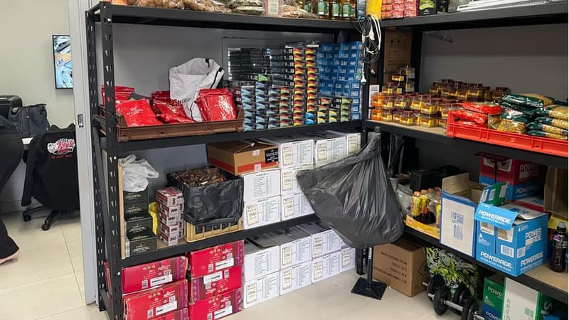 Black market hiding illegal cigarettes in plain sight