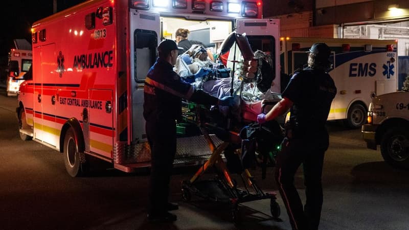 Multiple casualties from fire at Canadian military base