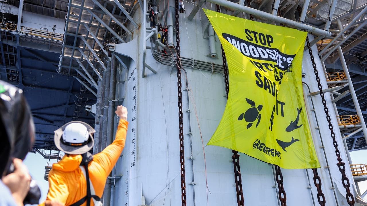 Activists face prison time after Woodside gas rig stunt