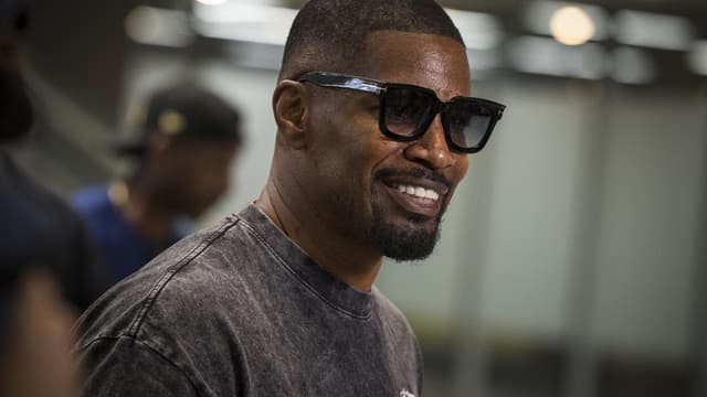 Jamie Foxx brings Hollywood action to Australia