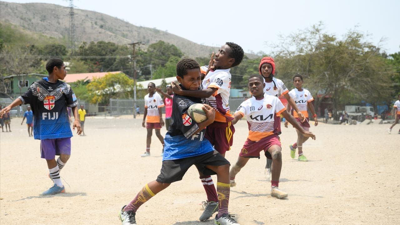 The sights and sounds of PNG's rugby league love affair