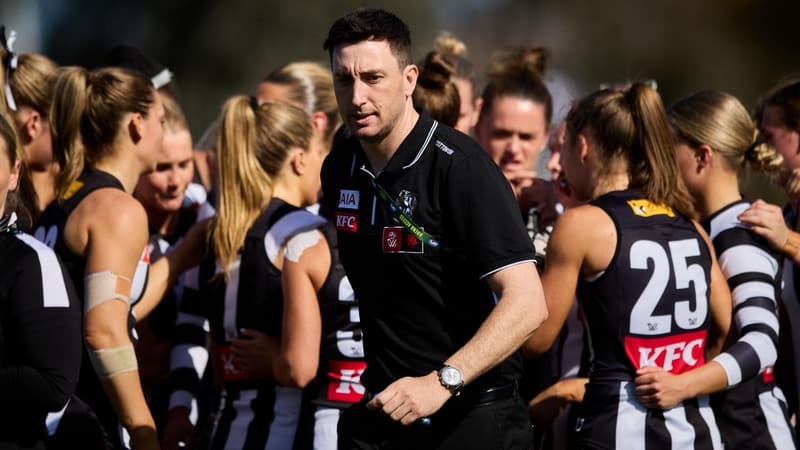 Magpies coach departs after disastrous AFLW season