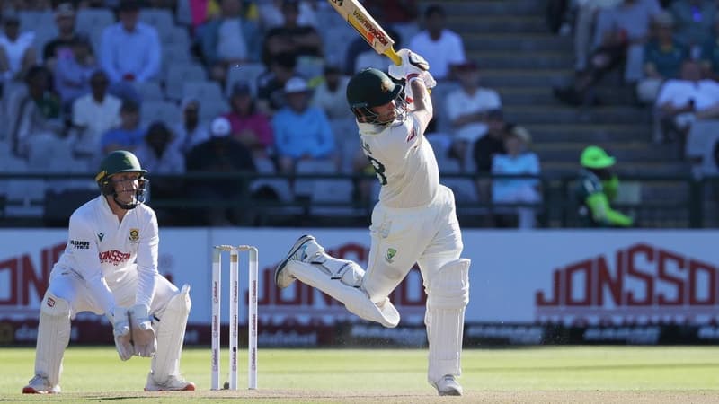 Australia take lead after delivering on batting promise